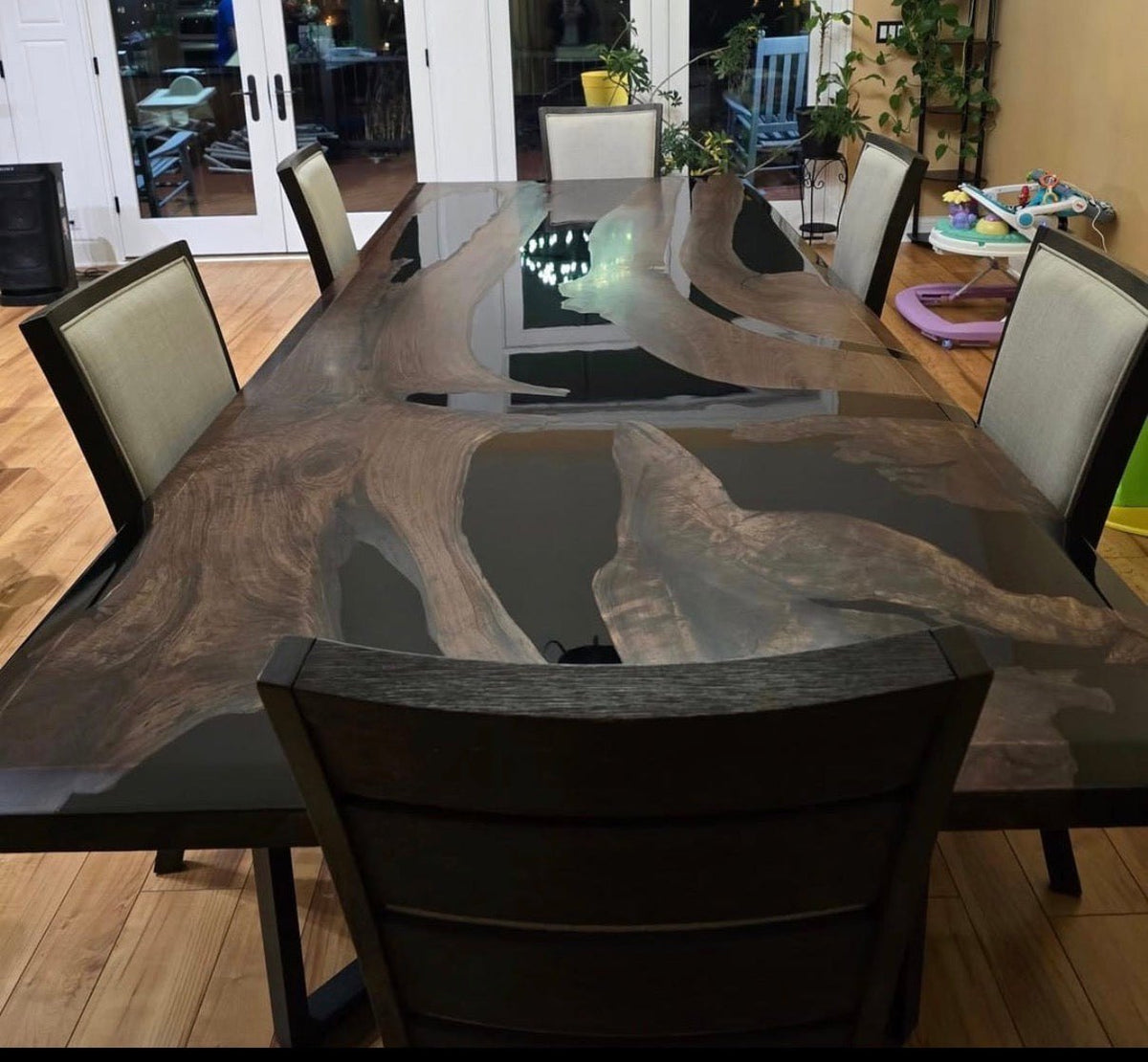 Custom Epoxy Table From Kazanahome In California