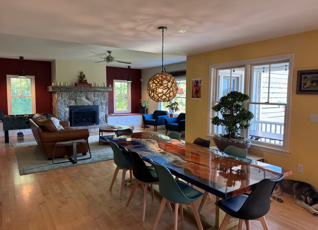 Wood Epoxy Tables - Kazanahome