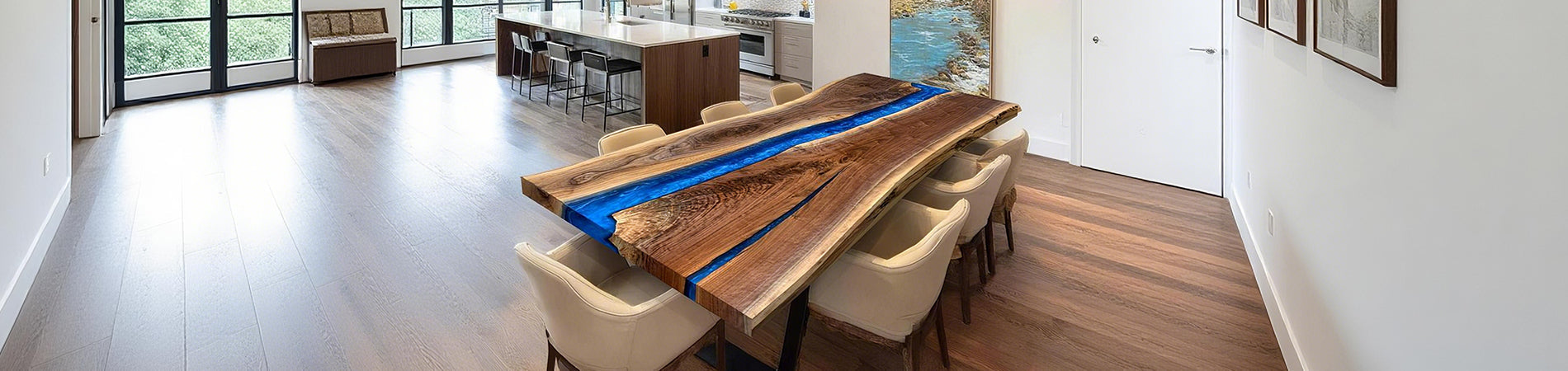 Live Edge Epoxy Table