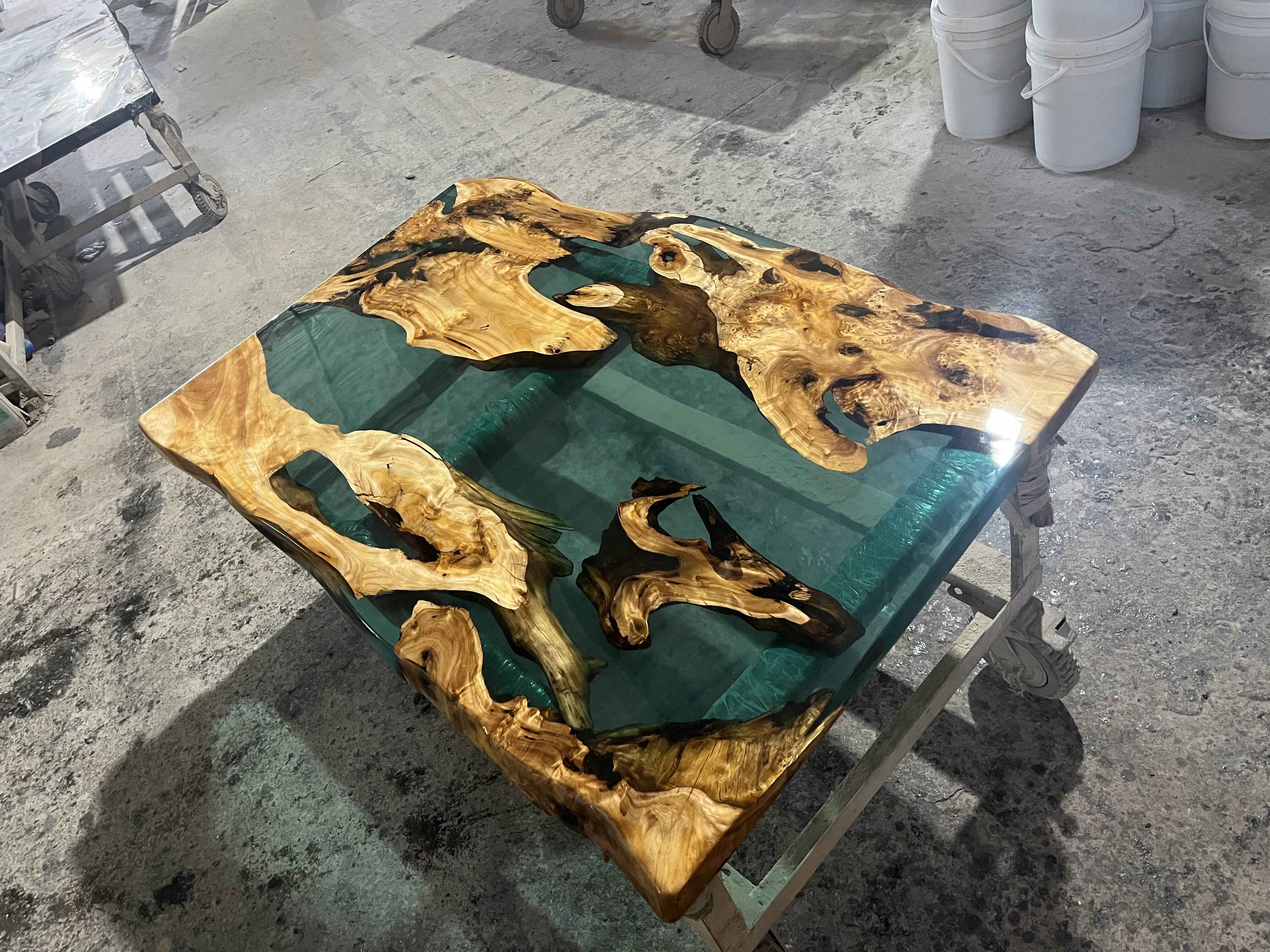 Custom Table Legs Poplar Wood for Joey