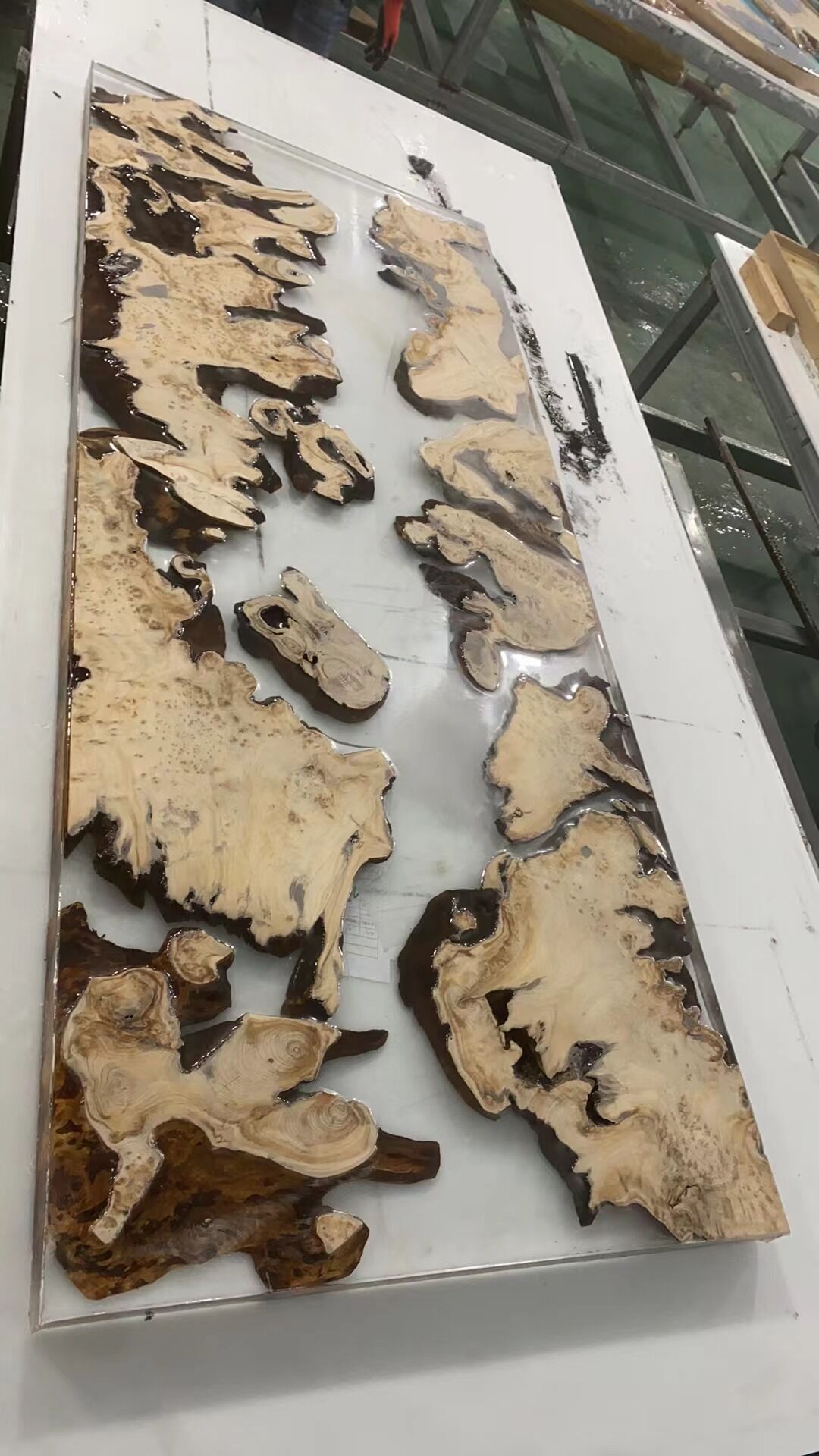 Custom Resin Table Expedited Shipping Service for Brendon