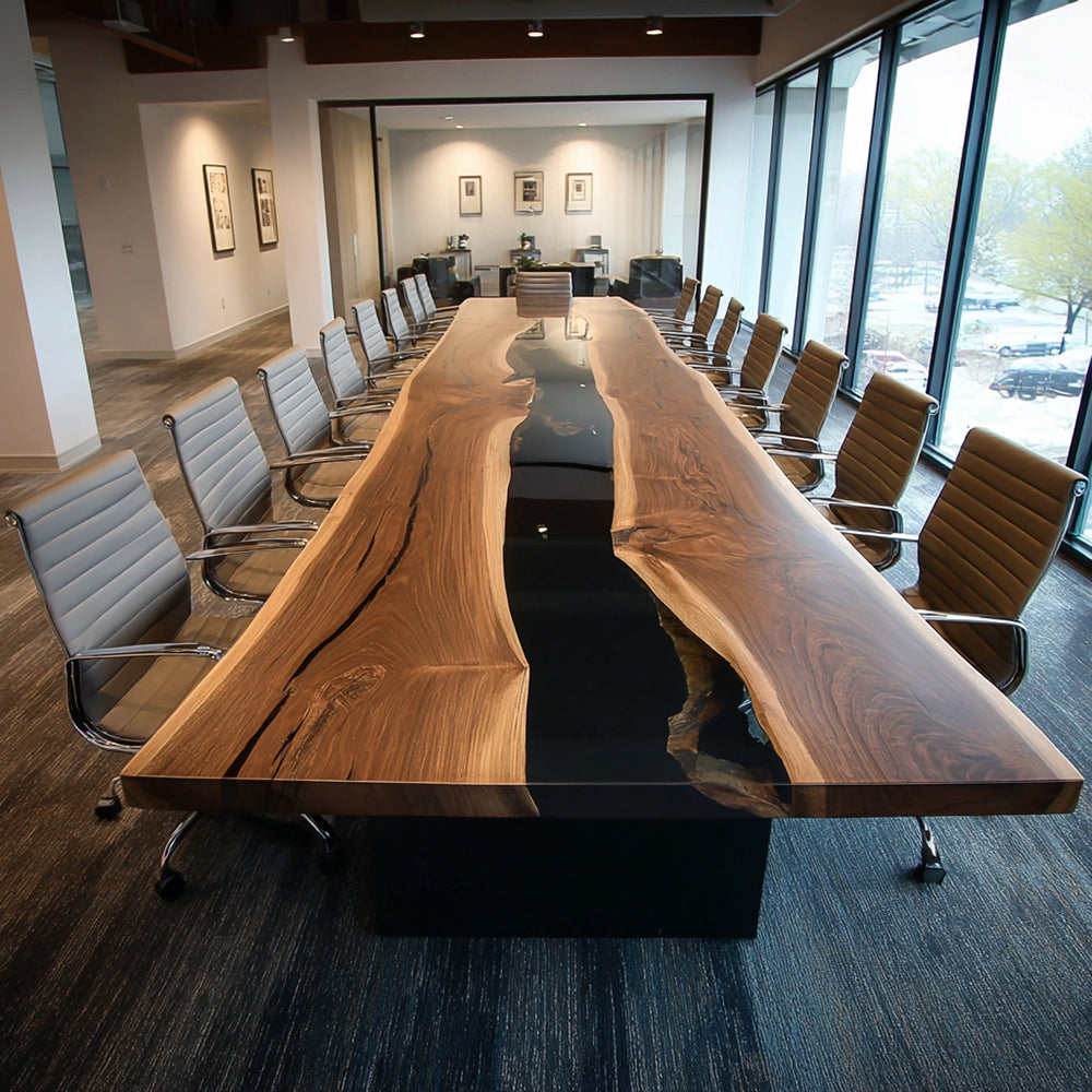 Conference Epoxy Table – Stunning Centerpiece for High-End American Office Suites in Boston