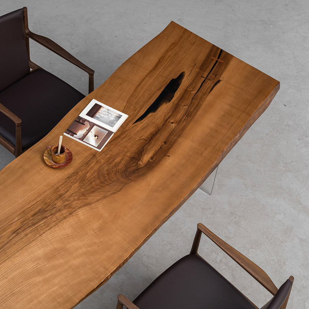Kazanahome Live Edge Wood Table