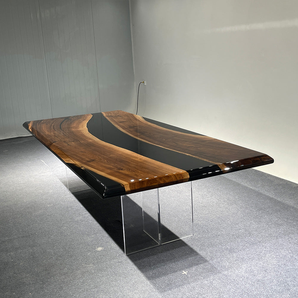 Kazanahome Resin Epoxy Table