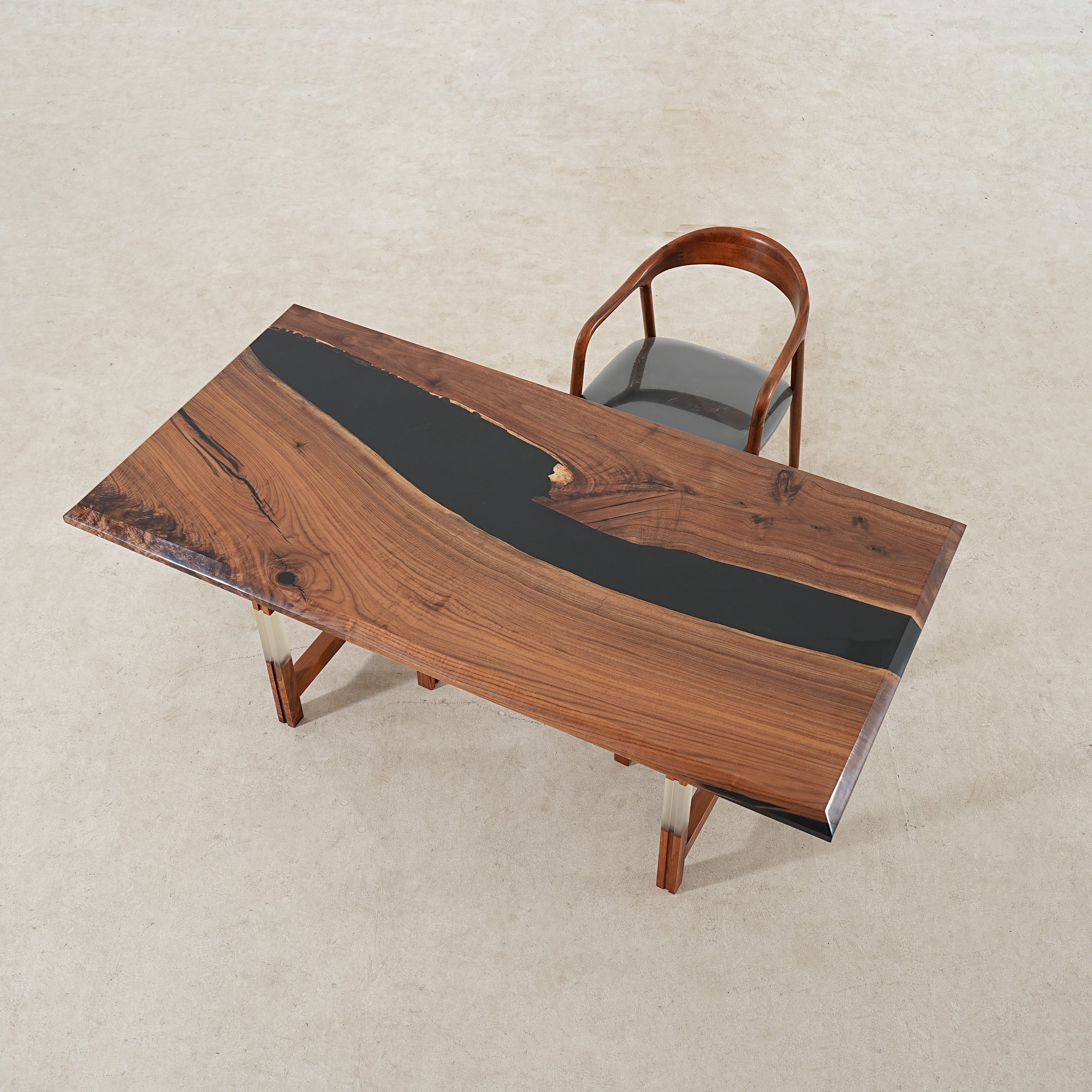 Black Walnut Epoxy Tabletop
