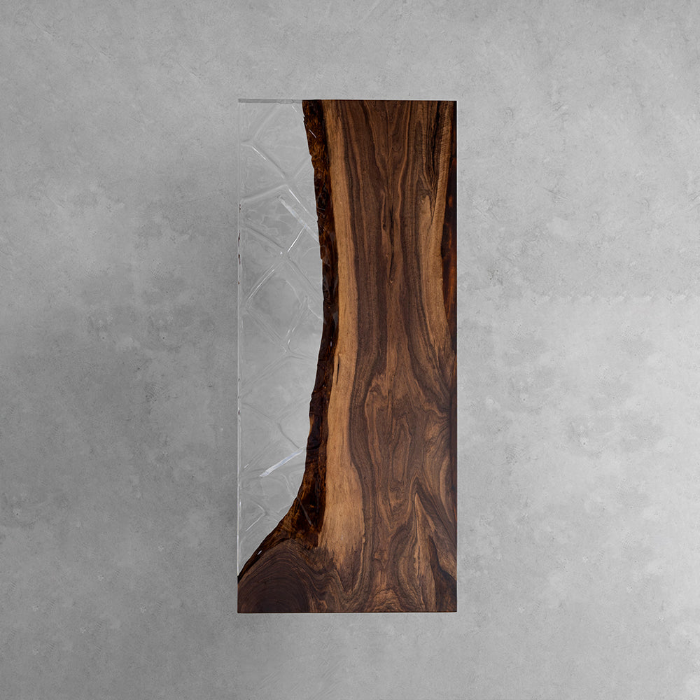 Wood Table Black Walnut Epoxy Table