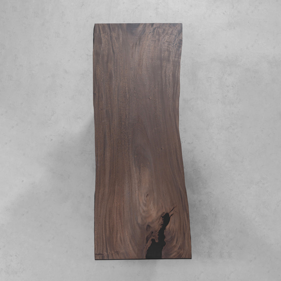 kazanahome customized Black Walnut Live Edge Dining Table