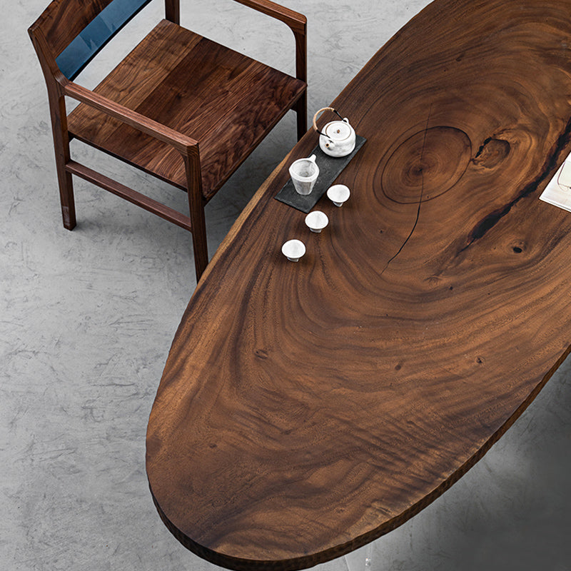Dining Table Black Walnut Solid Wood Table
