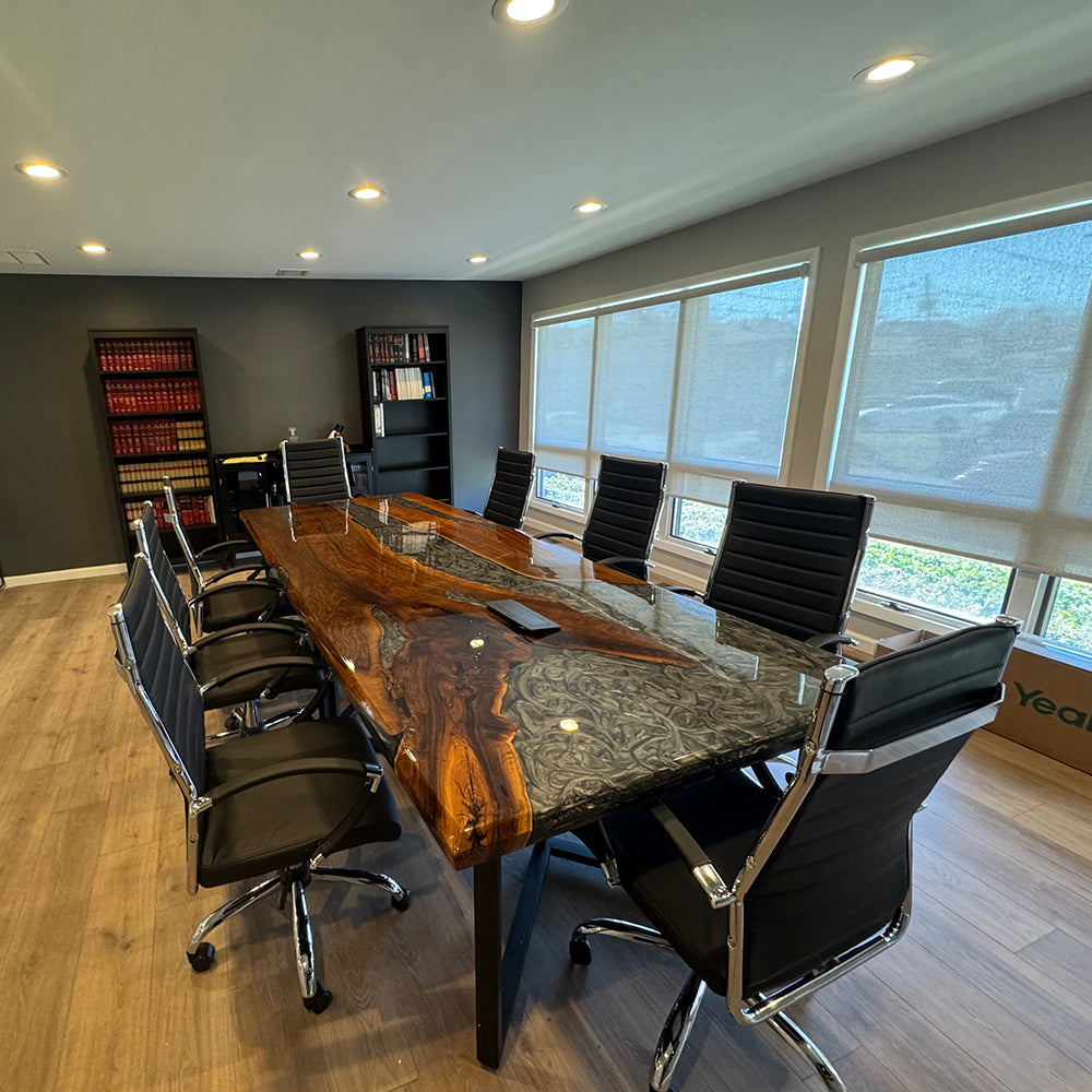 Conference Resin Epoxy Table