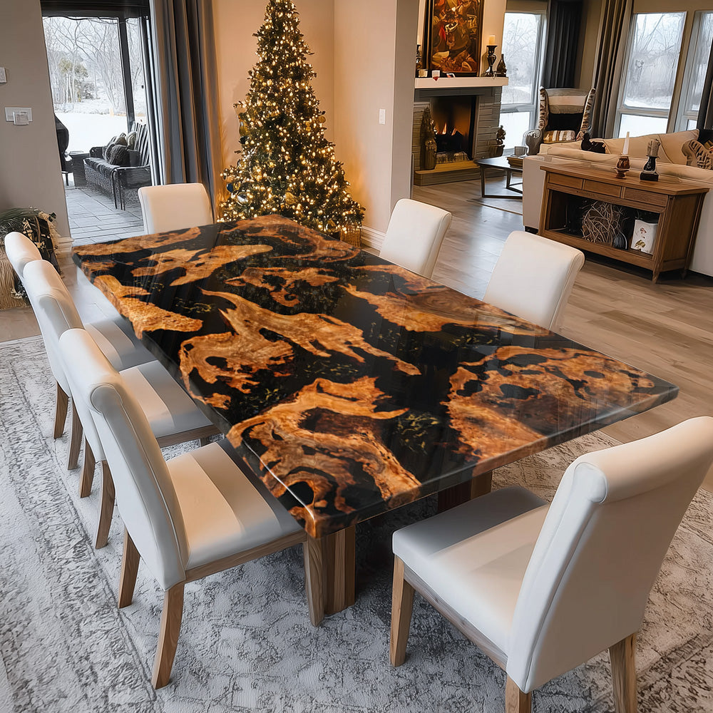 Kazanahome Cunninghamia Epoxy Tabletop