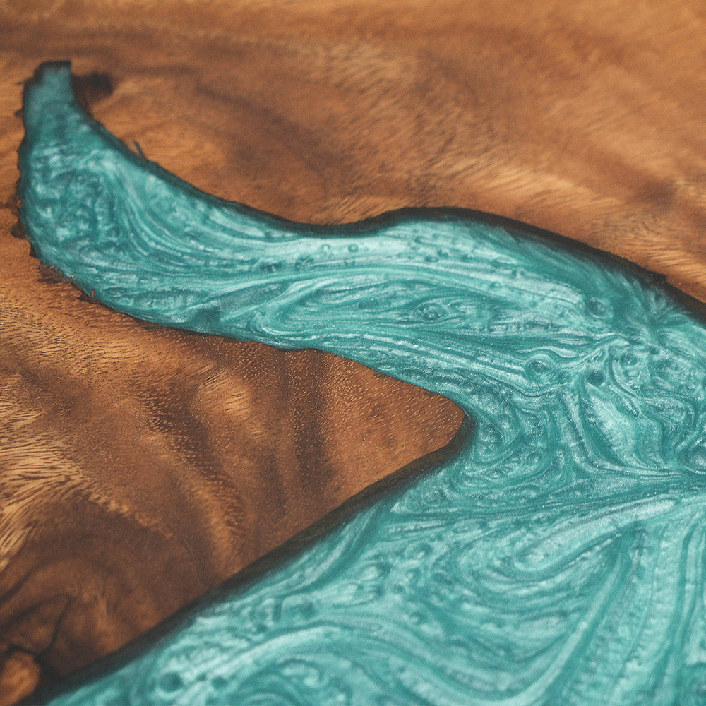 Custom Epoxy Table - Kazanahome