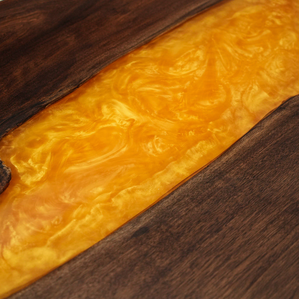 Resin Wood Epoxy Table With LED Light CTL-05 in Colorado