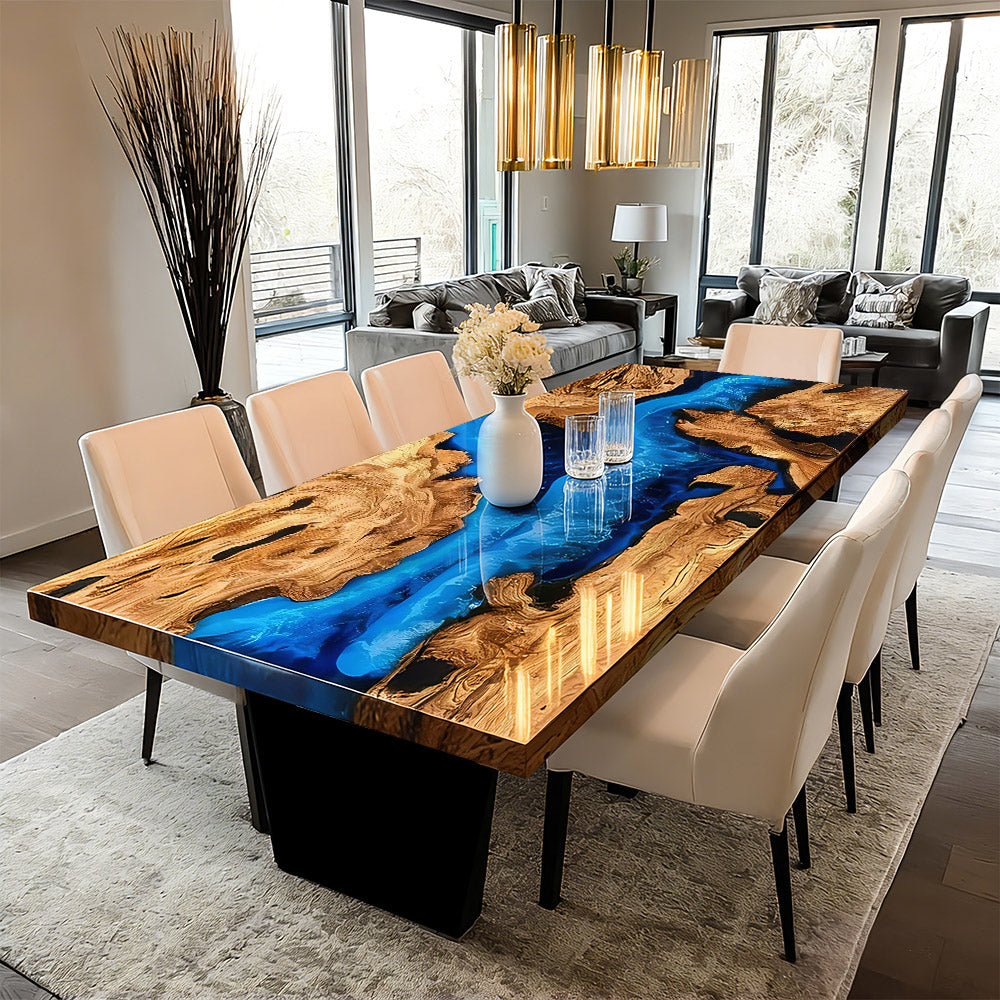 Wood_Ocean_Epoxy_Table_KCT43 - In San Francisco
