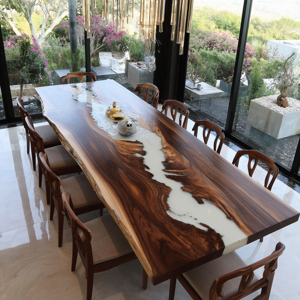 Elegant_Black_Walnut_Epoxy_Table in Los Angeles