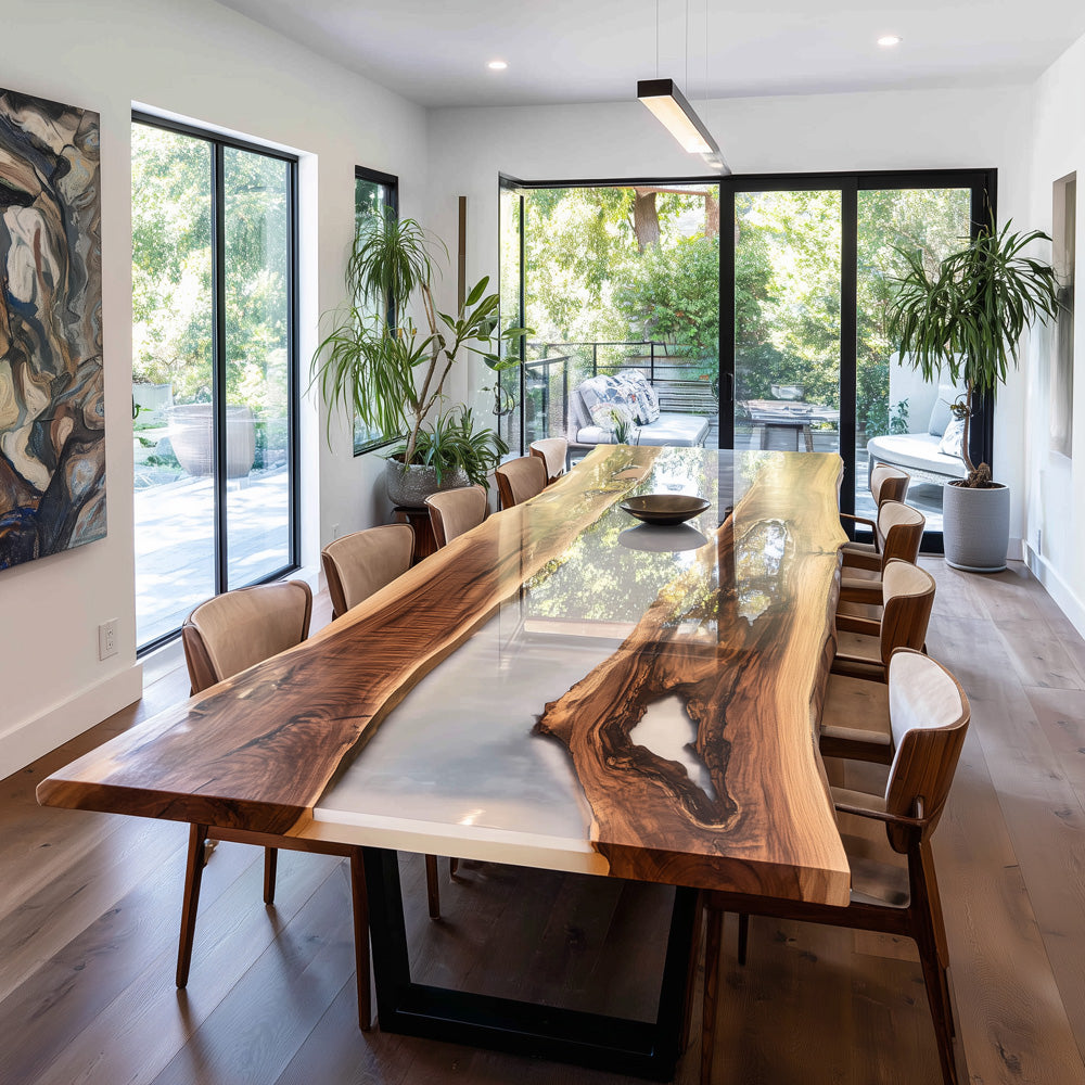 Elegant_Black_Walnut_Epoxy_Table in Los Angeles