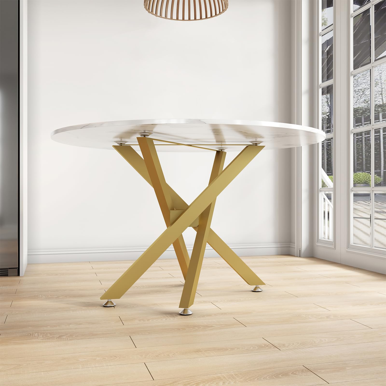 Custom Epoxy Round Table for Larry