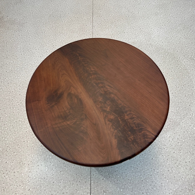 KAZANA-Black-Walnut-Coffee-Table-36-Diameter-Solid-Wood_3