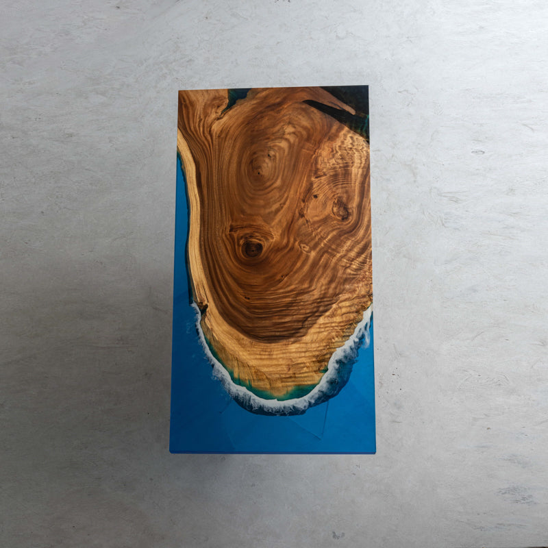 KAZANA Black Walnut Epoxy River Table