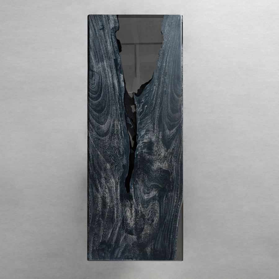 KAZANA Black Walnut Wood Epoxy Table