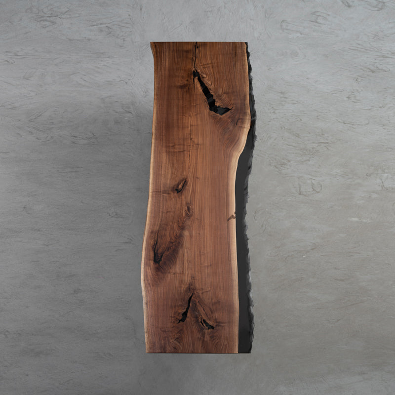 Black Walnut Epoxy Tables Slab Live Edge - KAZANA HOME