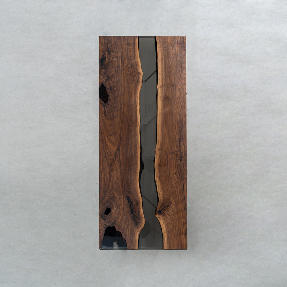 KAZANA North American Black Walnut Epoxy River Table