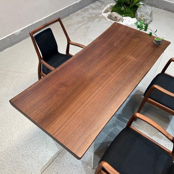 Live Edge Black Walnut Table kazanahome