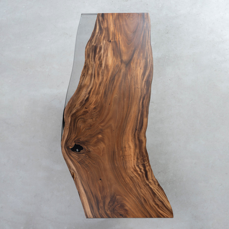 Wood Epoxy Table Live Edge - Kazanahome
