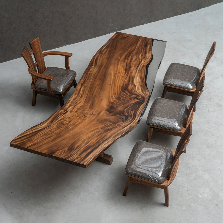 Wood Epoxy Table - Kazanahome