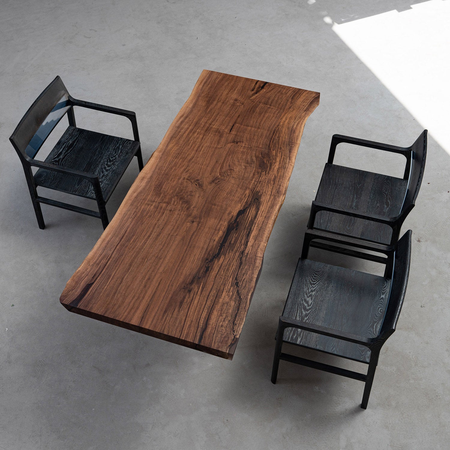 KAZANAHOME-live-edge-black-Walnut-wood-table-in-stock