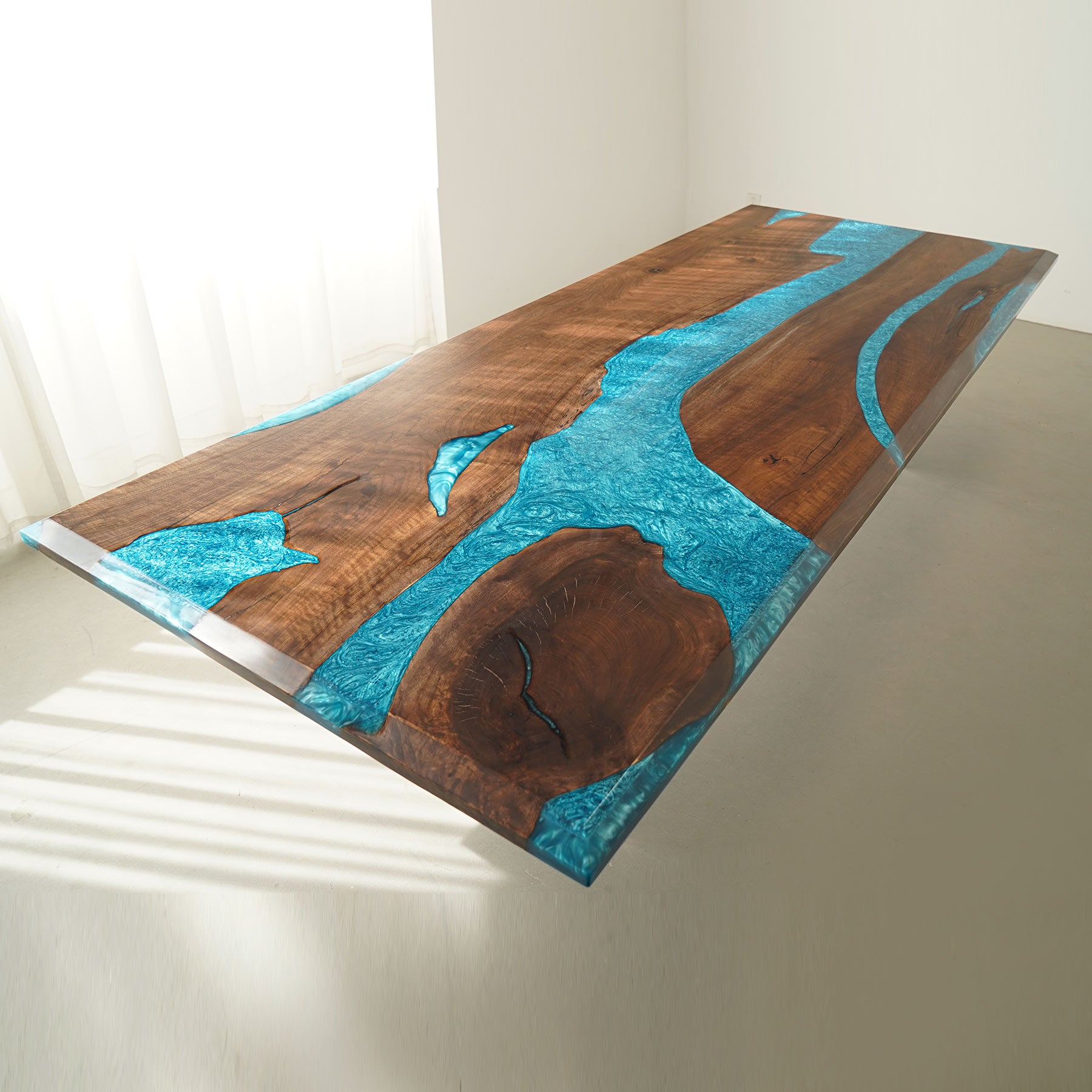 KAZANAHOME-epoxy-resin-river-dining-table-1 in Austin