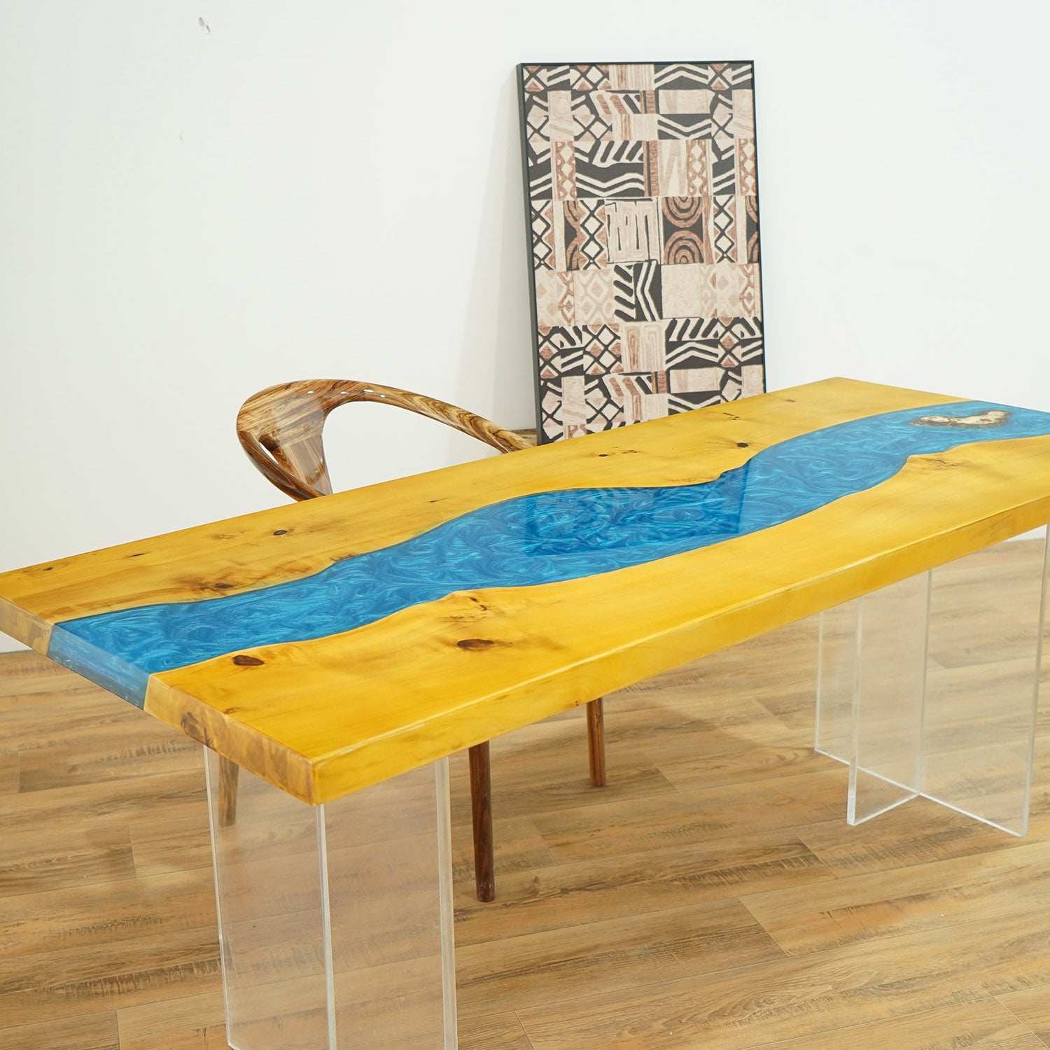 KAZANAHOME-poplar-epoxy-resin-river-table-4 in New York