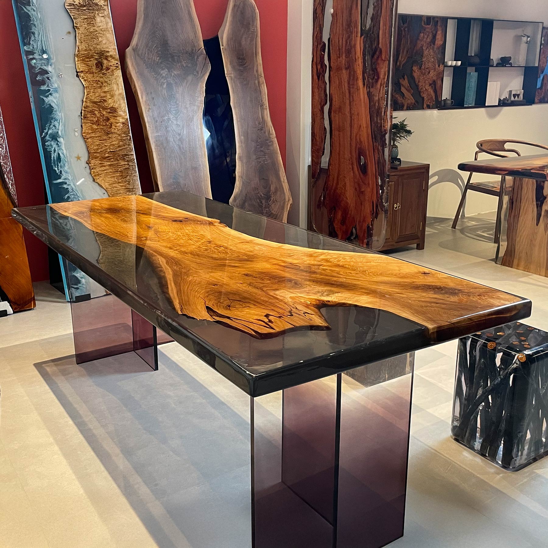 Wood Epoxy Resin_Tables Kazanahome