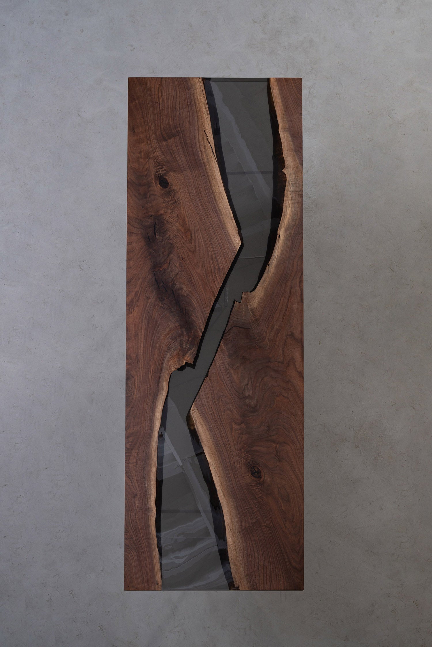 KAZANA - HOME Black Walnut Epoxy River Table