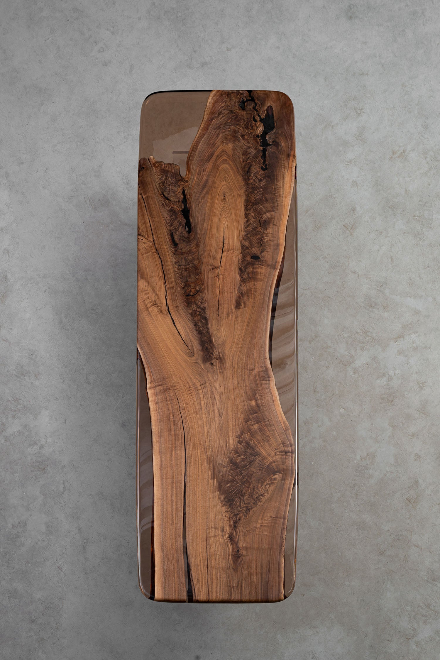 Black Walnut Table Epoxy Resin - KAZANA HOME