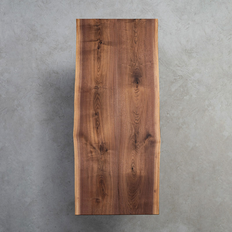 Black Walnut Live Edge Kitchen Dining Table KAZANAHOME