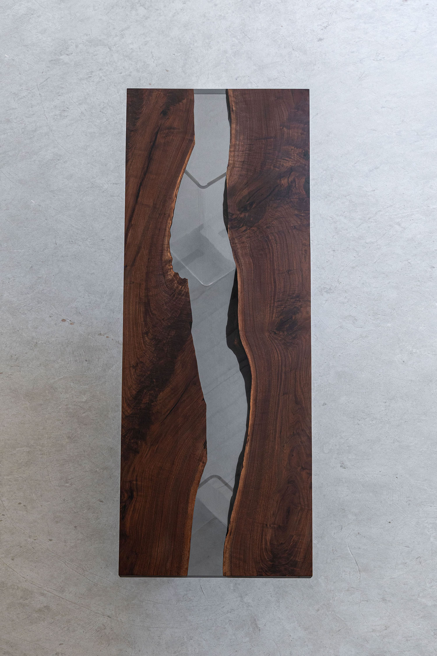 Black Walnut Epoxy Tables - KAZANA HOME