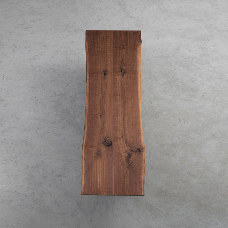 KAZANAHOME Black Walnut Live Edge Table Dining Tables