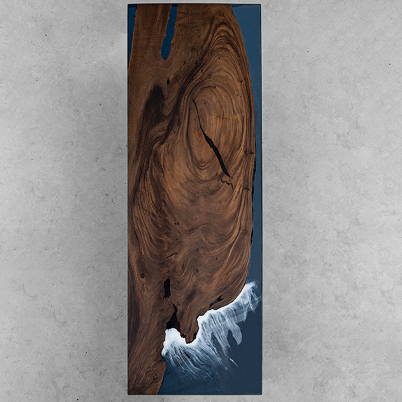 Black Walnut Ocean Epoxy Table