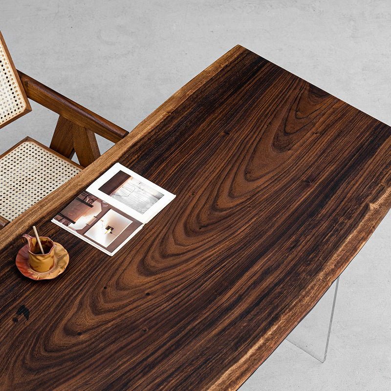 Black Walnut Wood Dining Table Kazanahome