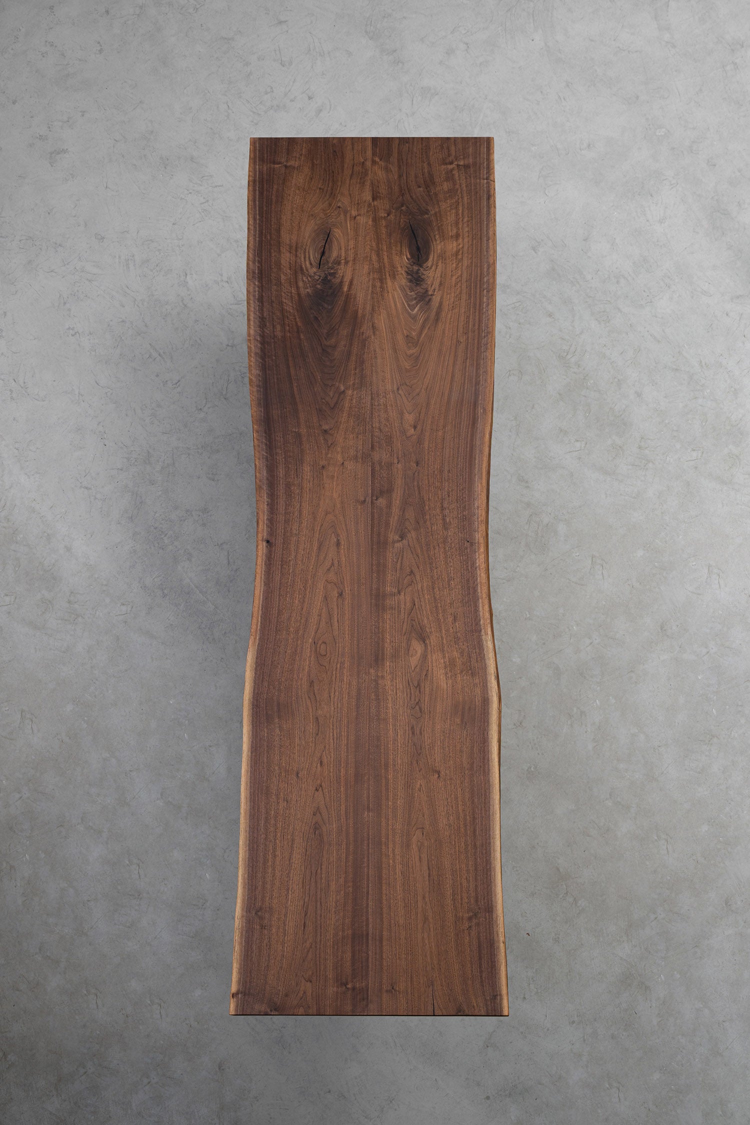KAZANAHOME Black Walnut Wood Table