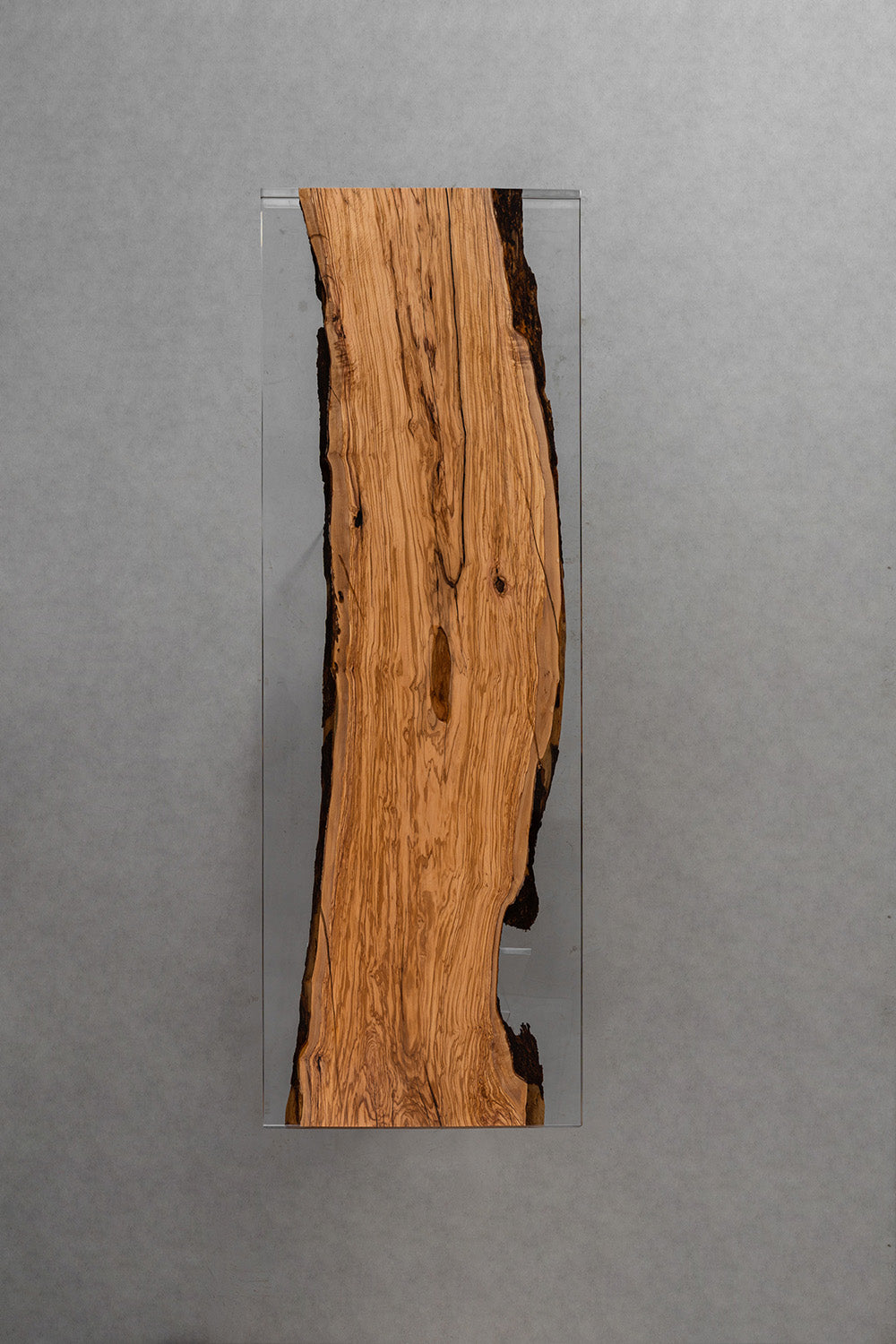 Olive Wood Epoxy Table - Kazanahome