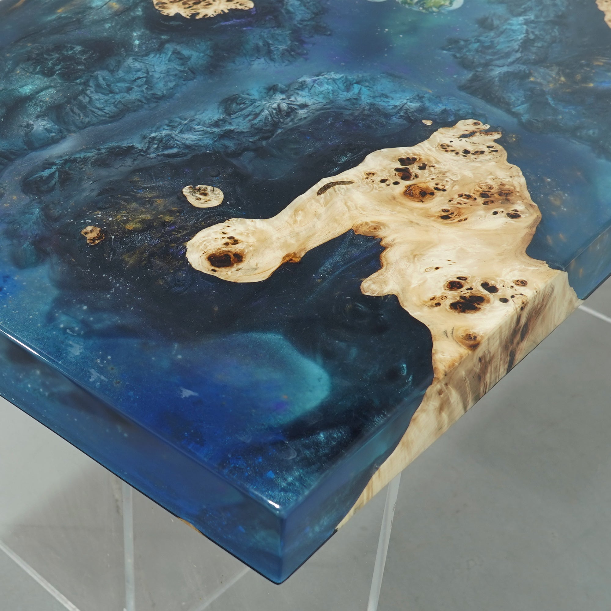 Wood Epoxy Resin Tables
