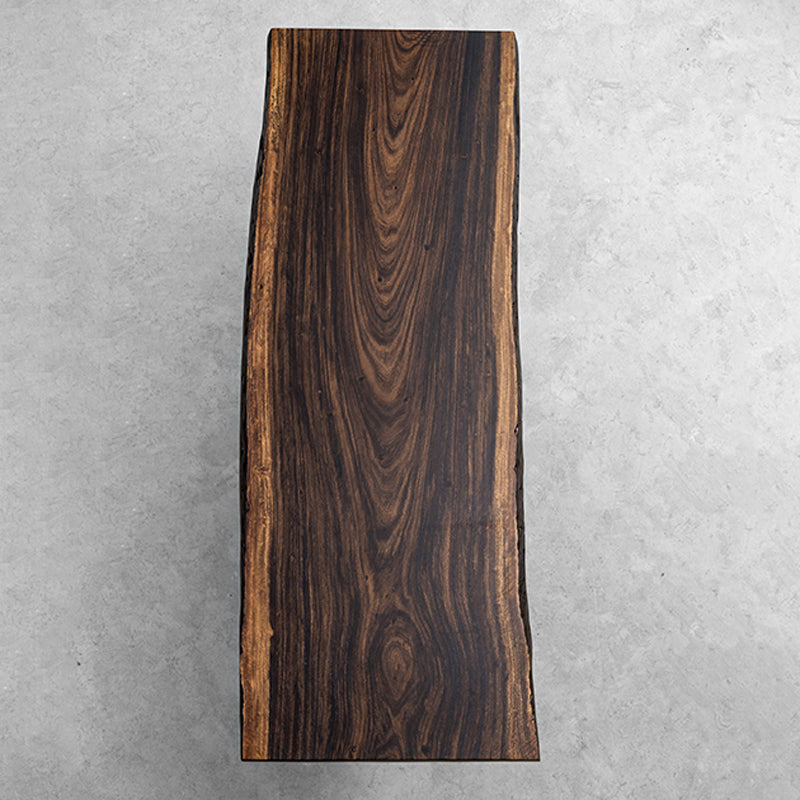 KAZANAHOME Black Walnut Live Edge Table