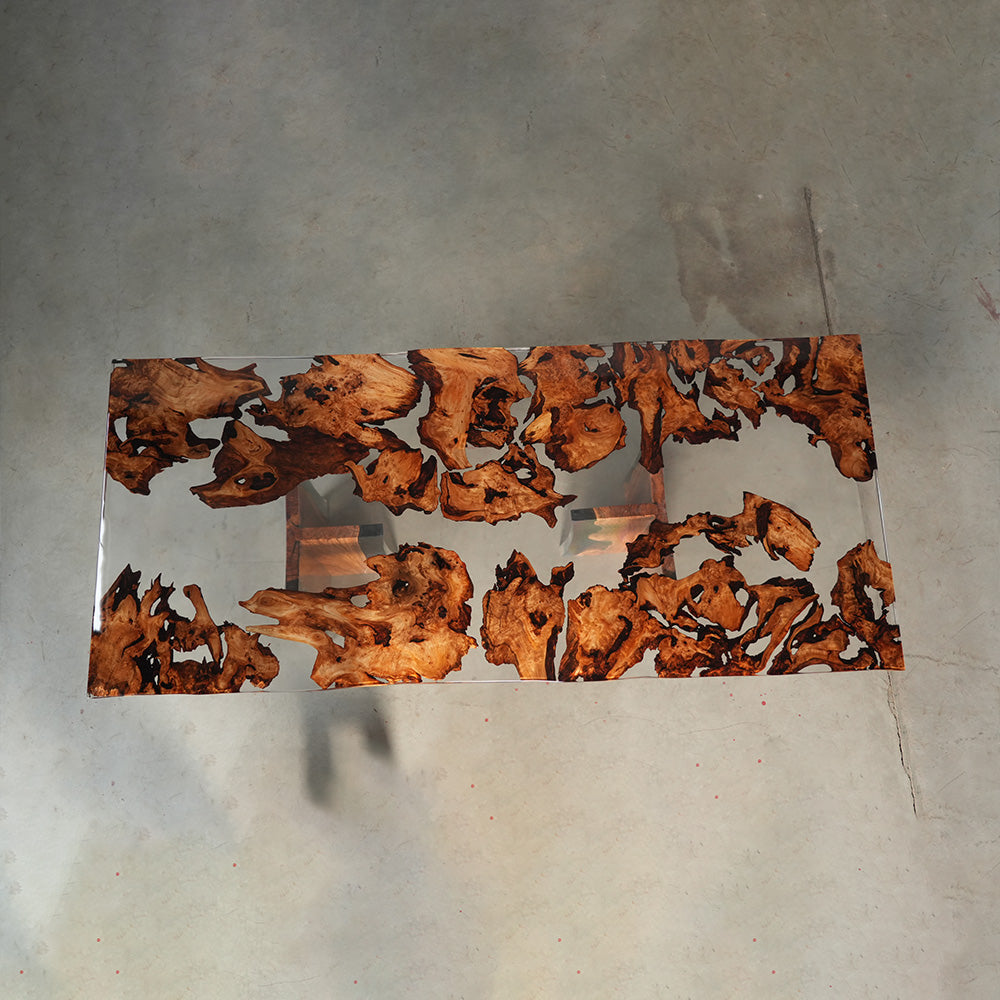 Cunninghamia Clear River Resin Epoxy Table