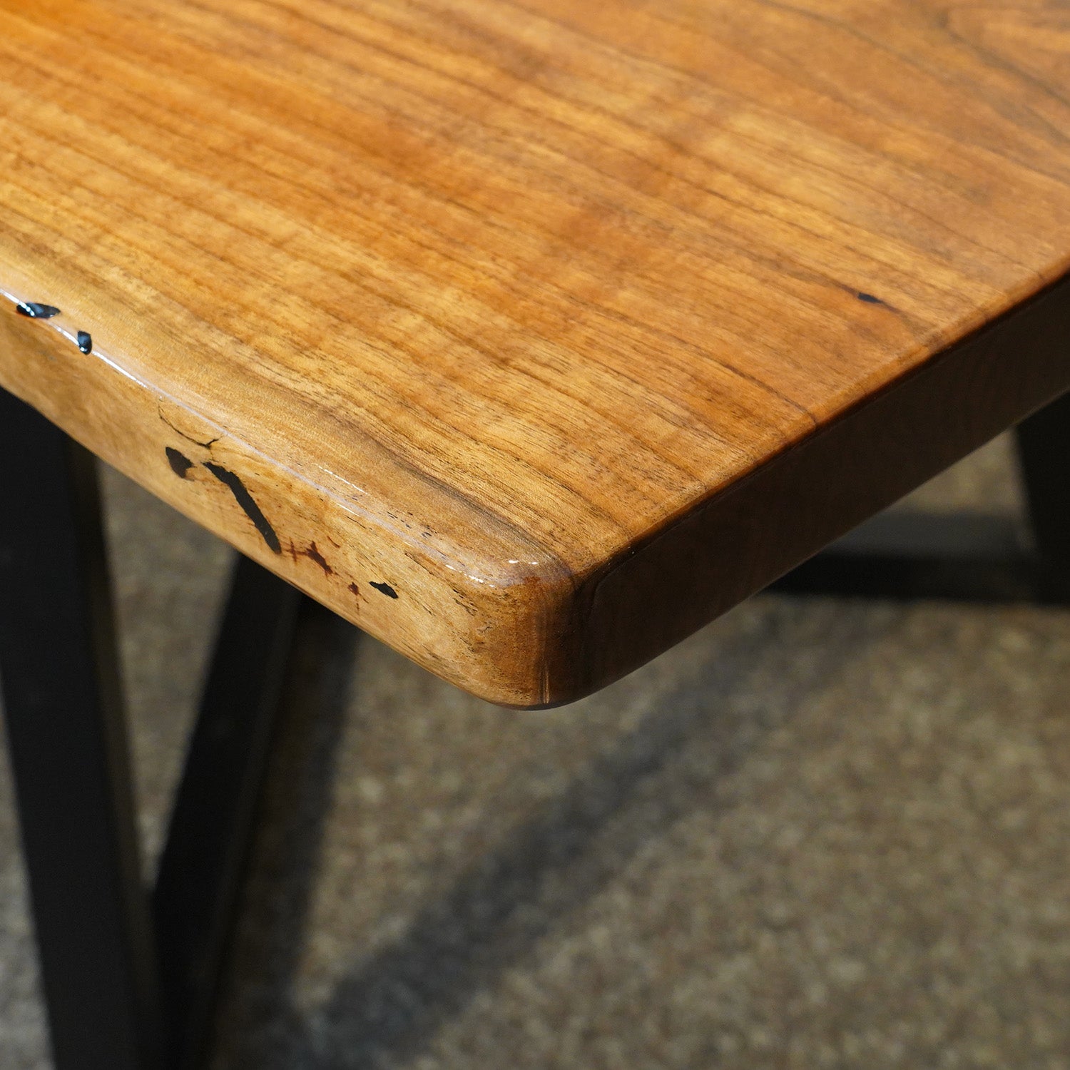 Black Walnut Wood Epoxy Table Live Edge - Kazanahome