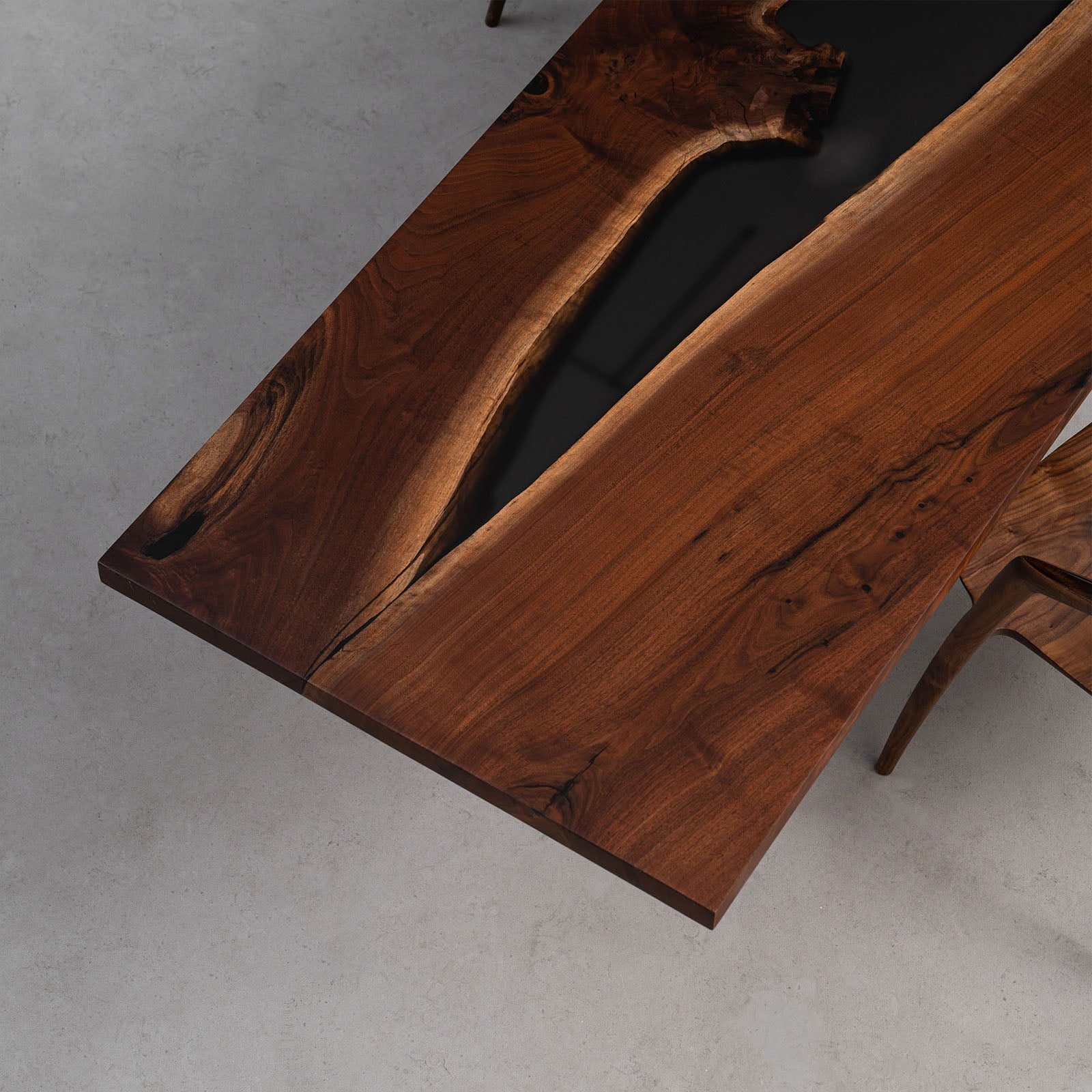 Handmade Epoxy Resin Wooden Table - Kazanahome