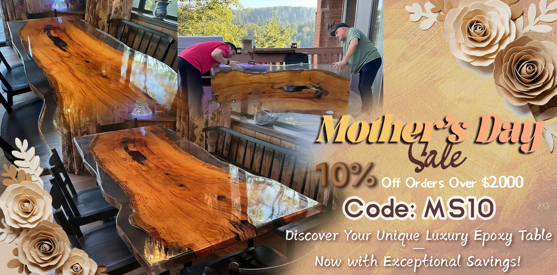 Epoxy Table In California