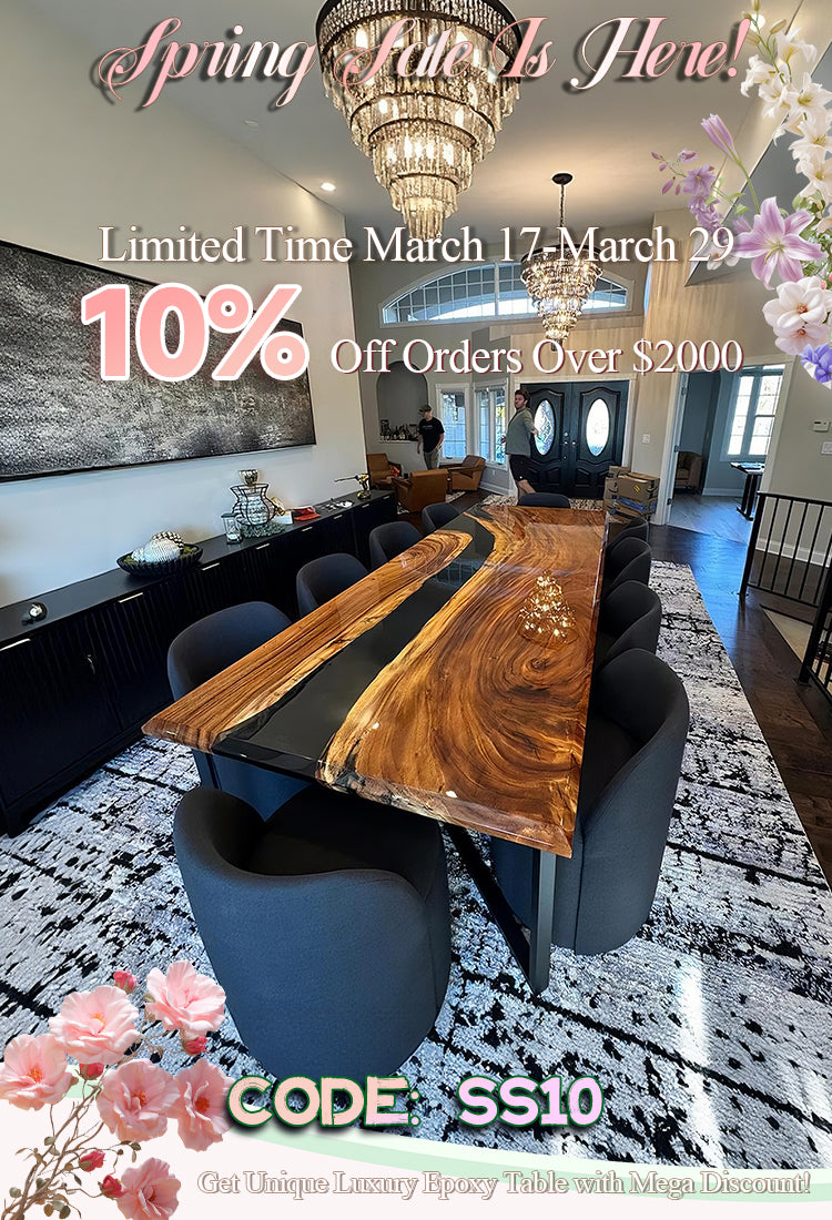 Epoxy Table In San Deigo