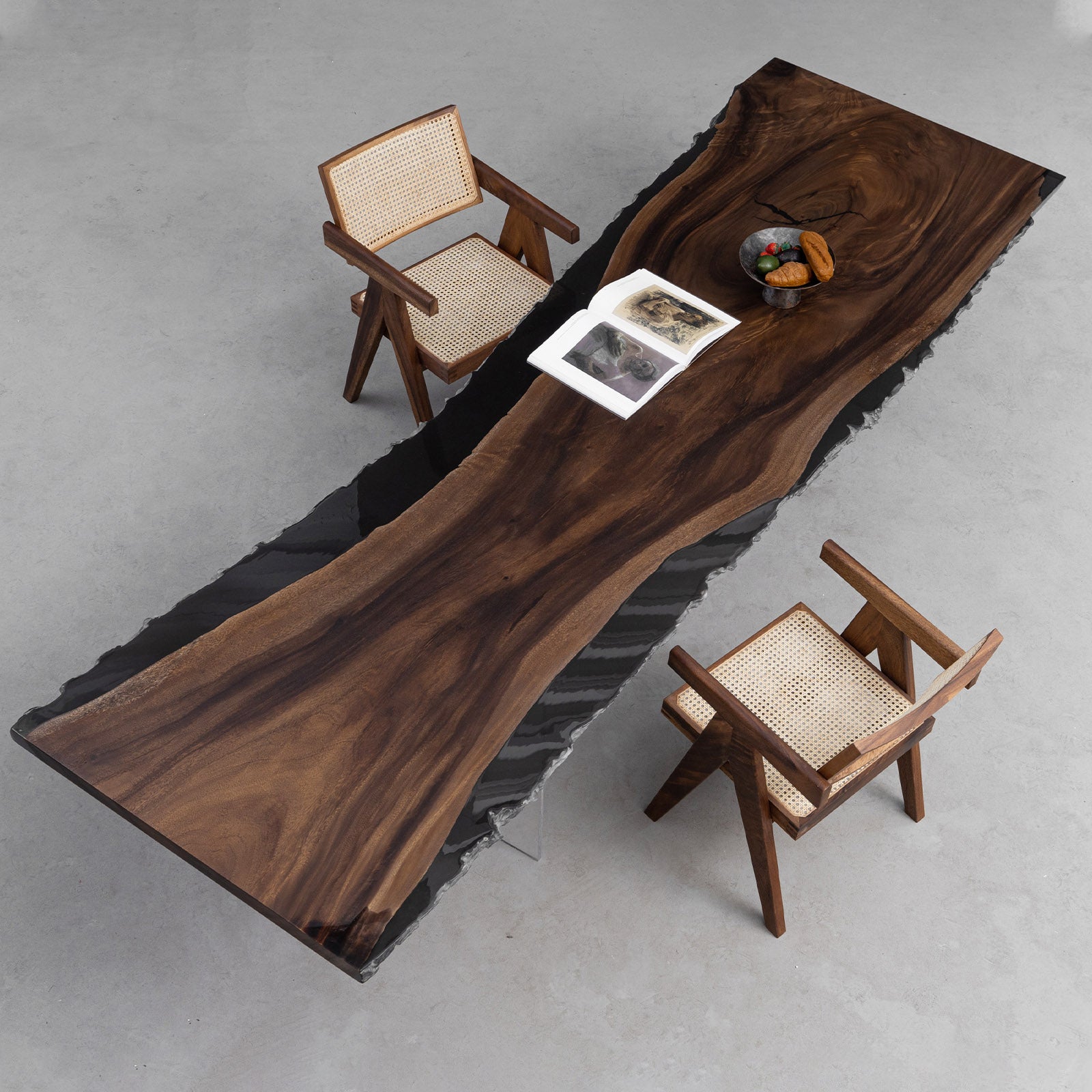 Wood Epoxy Table - Kazanahome