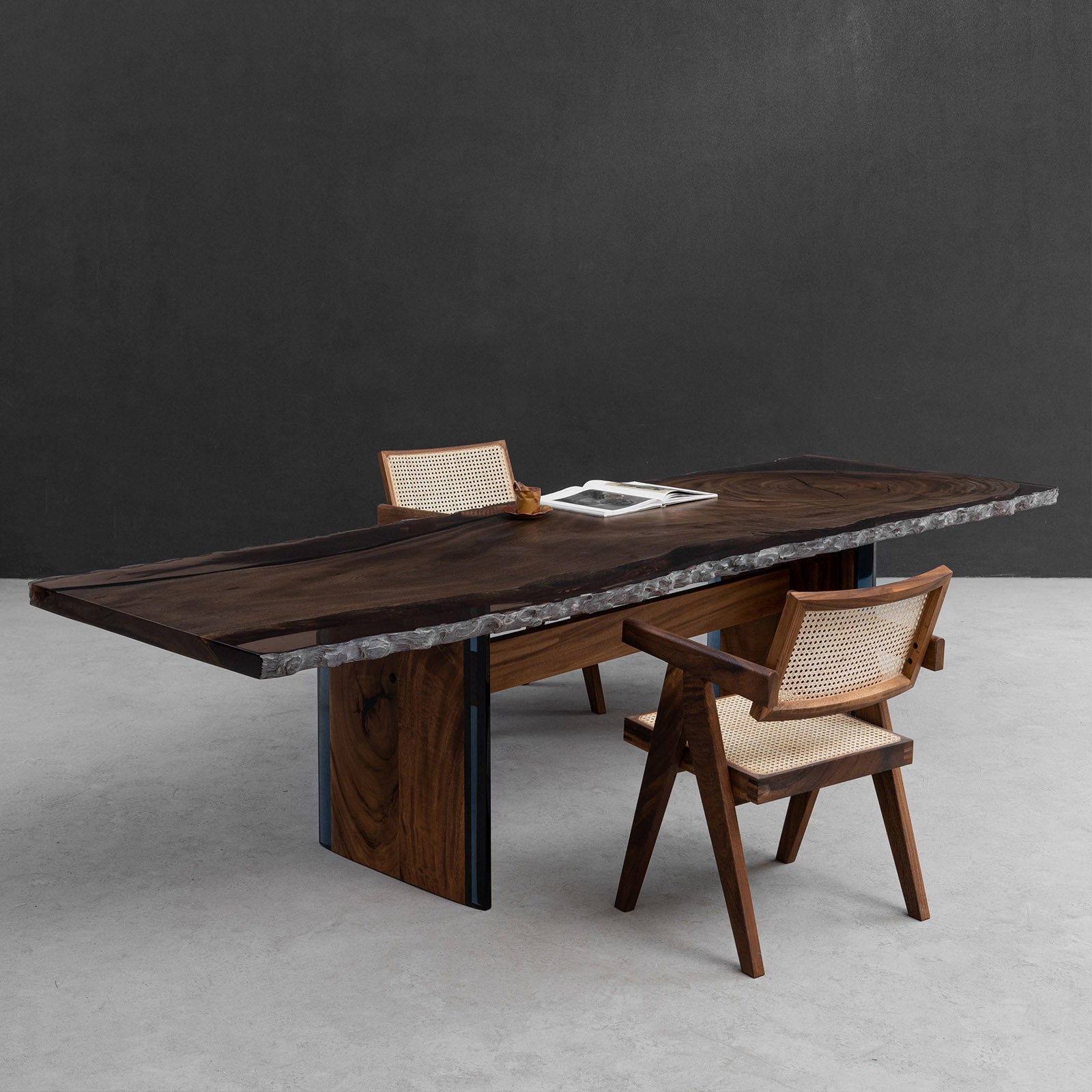 Wood Epoxy Table - Kazanahome
